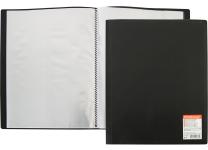 Папка с файлами - А4 30 чёрный "Standard" (ErichKrause)
