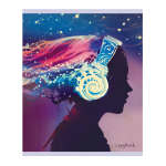 Тетрадь - А5  48л. клетка крупная "Art Team. 1" евроклетка (Эксмо)