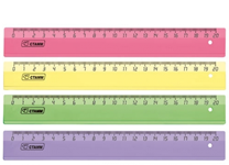 Линейка пластиковая - 20см. (Стамм)