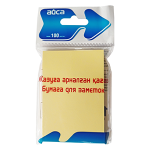 Бумага д/заметок - 51х76 100л. желтый "Айса" (DHA)