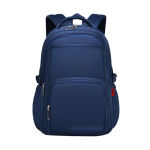 Рюкзак д/мальчиков c мягкой спинкой 45х34х15 см. синий (AISA SCHOOL)