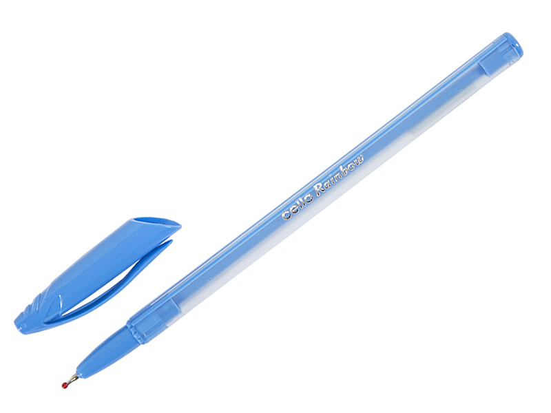 Ручка шариковая - синий стержень " Cello Rainbow" 0.7мм (Riz Group)