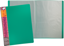 Папка с файлами - А4 10 зеленый (236х11х308мм.) "Айса" толщина пластика 0.50мм. файла 0.25мм. (Shantou Yuansheng Industry)