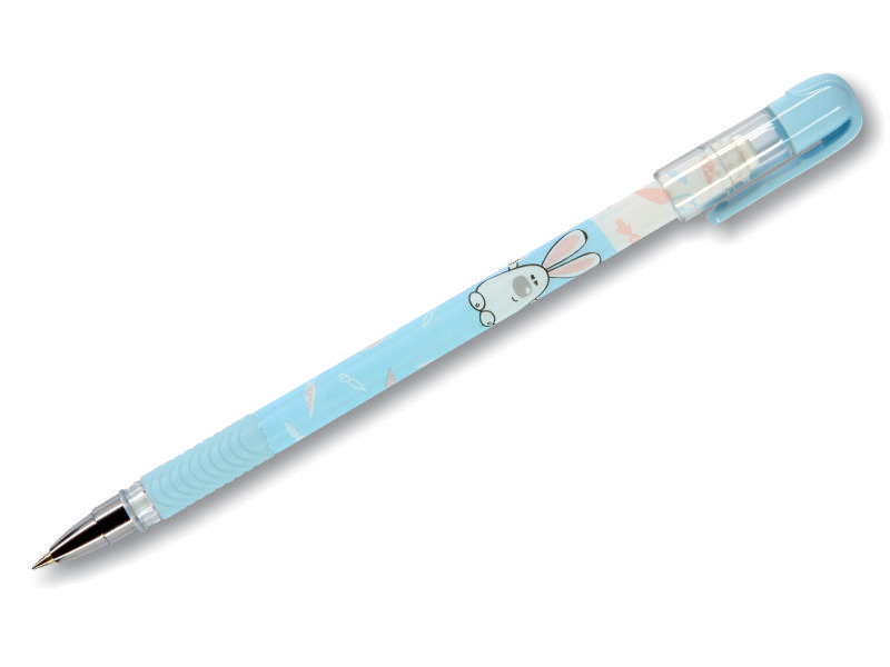 Ручка шариковая - синий стержень 0.5мм. "MagicWrite. Зайка" (Bruno Visconti)