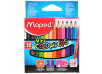 Карандаши в наборе цветные - 12цв. "Color'peps Star Mini" (Maped)