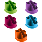 Подставка д/канцелярских принадлежностей "Авангард Intensive" ассорти (Стамм)