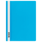 Скоросшиватель пластиковый - голубой А4 160мкм. (Стамм)