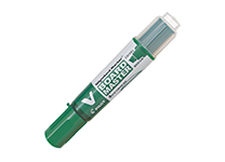 Маркер д/доски - зеленый скошенный "V BOARD MASTER" со сменным картриджем (PILOT)