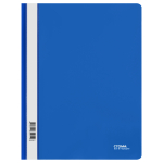 Скоросшиватель пластиковый - синий А4 180мкм. (Стамм)