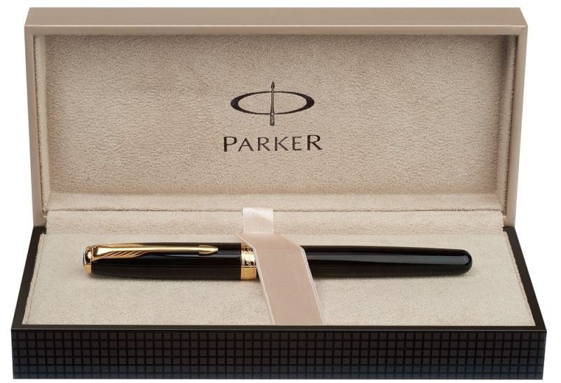 Ручка перьевая подарочная - корпус-чёрный  "Son07 BLK GT FP" (PARKER)