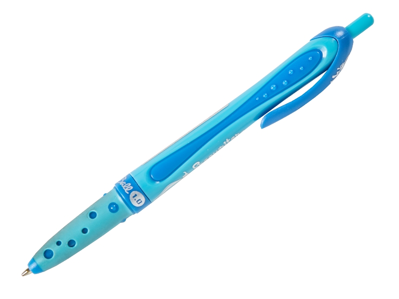 Ручка шариковая автоматическая - синий стержень (Maped)