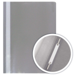 Скоросшиватель пластиковый - серый "Dolce Costo" (ФинСиб)