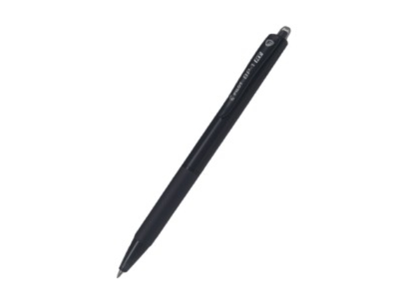 Ручка шариковая автоматическая - черный стержень 0.7мм "PILOT BP-1 RT" (PILOT)