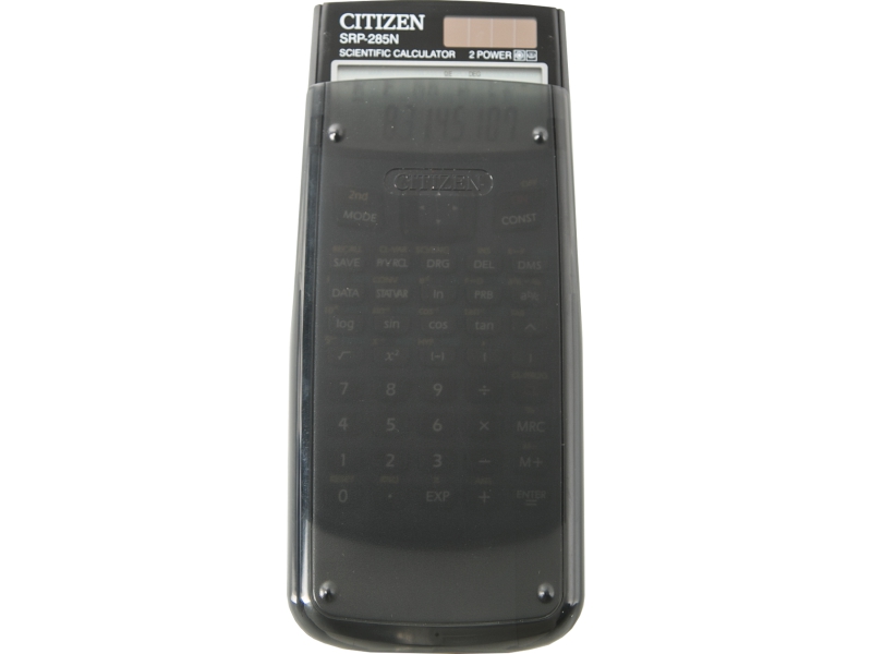 Калькулятор инженерный - 10+2раз. "CITIZEN" SRP285N черный (2 пит.. 84.3 x 164.3 x 21.2 мм) (CBM)