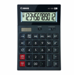 Калькулятор - 12раз. "Canon" AS-1200  (210х125х35мм) черный 