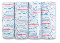 Бумага туалетная "Белоснежка" в обертке 12 рулонов (шт) 