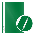 Скоросшиватель пластиковый - зеленый "Dolce Costo Эконом" (ФинСиб)