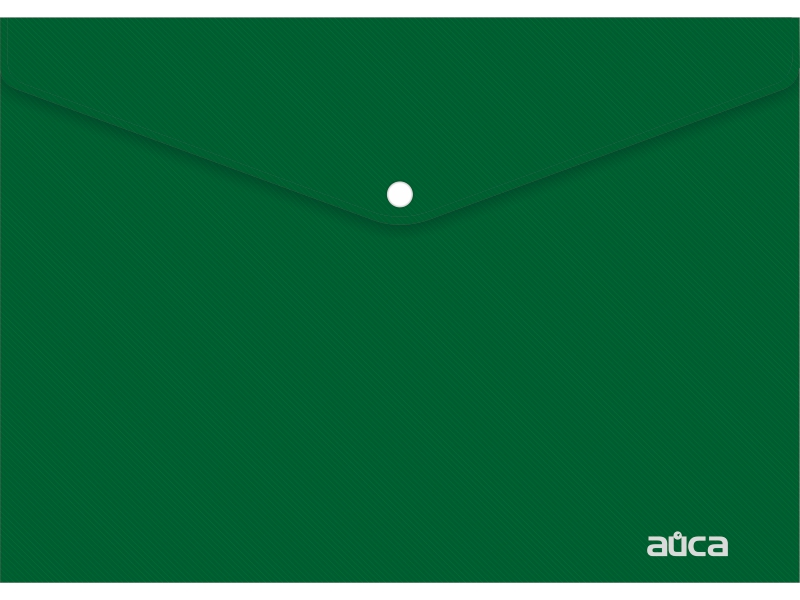 Папка с кнопкой - A4 зеленый (237х330мм.) "Айса" толщина пластика 0.15мм. (Shantou Yuansheng Industry)