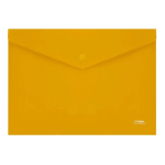 Папка с кнопкой - А4 желтый 180мкм. (Стамм)