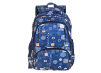 Рюкзак д/мальчиков c мягкой спинкой 40х30х15 см. синий (AISA SCHOOL)