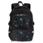 Рюкзак д/мальчиков c мягкой спинкой 40х28х14 см. черный (AISA SCHOOL)