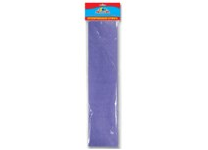 Бумага цветная гофрированная - 1шт. 50х250 фиолетовый "Креп" (КТС)
