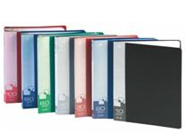 Папка с файлами - А4 30 ассорти 0.65мм "Бюрократ" (Silwerhof)