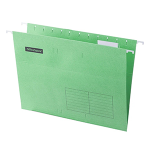 Папка подвесная - А4 зеленая "OfficeSpace Foolscap" картон 310х240мм (OfficeSpace)