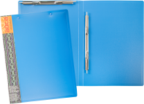 Папка с 2-мя пружинами - А4 синий (237х20х307мм.) "Айса" толщина пластика 0.70мм. (Shantou Yuansheng Industry)