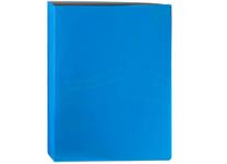 Папка с файлами - А4 30 синий 0.65мм "Бюрократ" (Silwerhof)