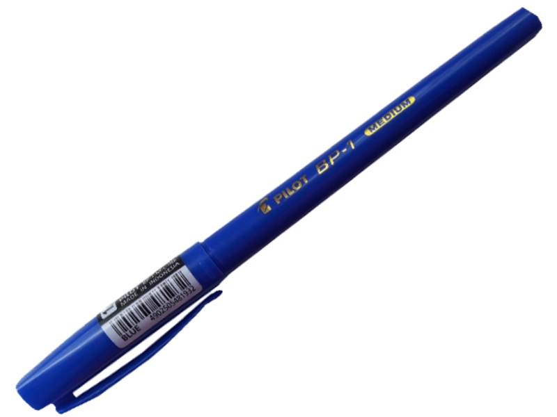 Ручка шариковая - синий стержень1.0мм. "PILOT BP-1" (PILOT)