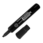 Маркер перманентный - черный скошенный "Dolce Costo" (ФинСиб)