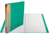 Папка с файлами - А4 40 зеленый (236х29х308мм.) "Айса" толщина пластика 0.65мм. файла 0.25мм. (Shantou Yuansheng Industry)