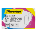 Скрепки - 50мм. 50шт. (Silwerhof)