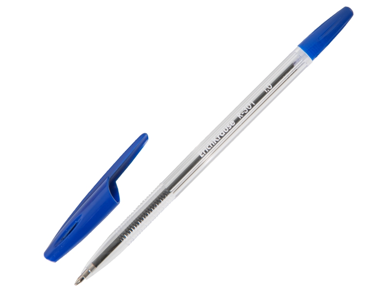 Ручка шариковая - синий стержень "R 301" (ErichKrause)