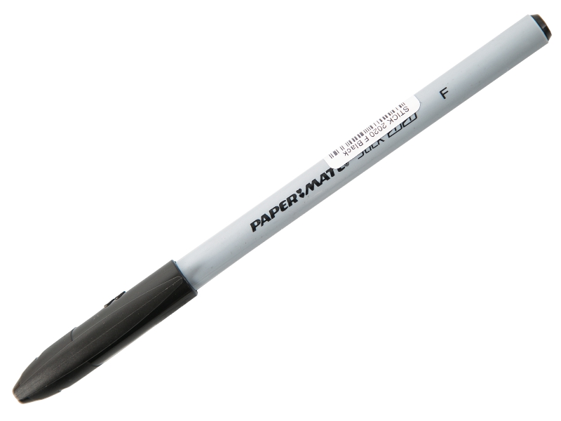 Ручка шариковая - чёрный стержень "Stick 2020" (Papermate)