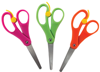 Ножницы - 13.5см "Springcut" с возвратным механизмом и окошком для подписи (Bruno Visconti)