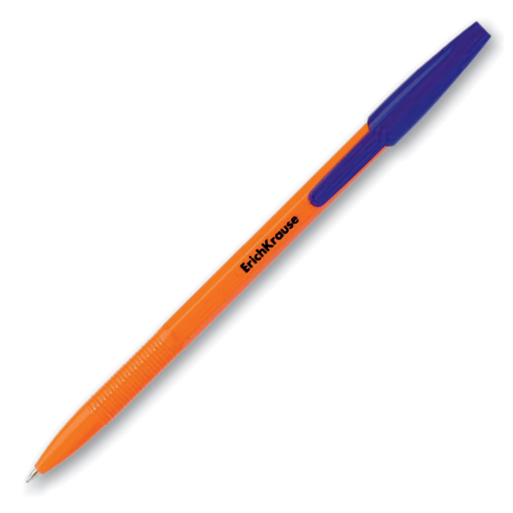 Ручка шариковая - синий стержень "R-301 Orange" (ErichKrause)