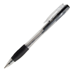 Ручка шариковая автоматическая - черный стержень 0.5мм. "CLICK GRIP" (Silwerhof)