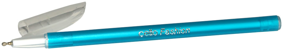 Ручка шариковая - синий стержень "Cello Fashion" (J&J Marketing)