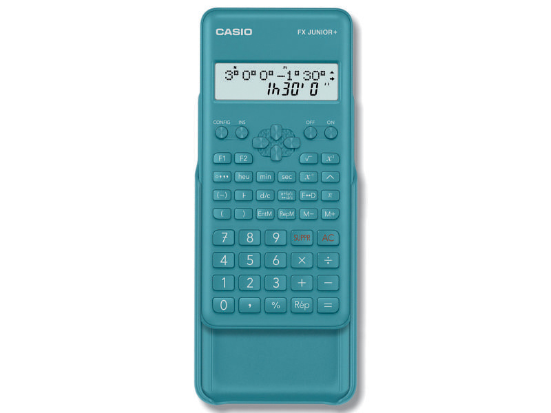 Калькулятор научный -  181 функции "CASIO" FX-220PLUS-2-S-EH голубой (АК Цент)