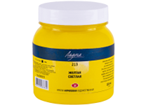 Краска акриловая - 220мл. желтая светлая "Ладога" (Н.П.)