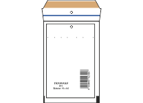 Конверт-пакет - 120х175 бел. б/окна силикон (GPV)