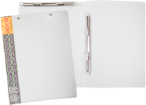 Папка с 2-мя пружинами - А4 серый (237х20х307мм.) "Айса" толщина пластика 0.70мм. (Shantou Yuansheng Industry)