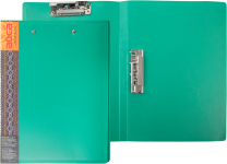 Папка с 2-мя зажимами - А4 зеленый (237х20х307мм.) "Айса" толщина пластика 0.70мм. (Shantou Yuansheng Industry)
