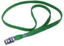 Ремешок д/бейджа - зелёный (BINDERMAX)