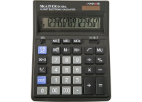 Калькулятор - 16раз. "SKAINER" SK-664L черный (пл.. 16 разрд.. 2 пит.. 2 пам.. 157 x 200 x 32 мм) (SKAINER)