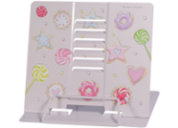 Подставка д/книг "Сладкое настроение" с  регулируемым наклоном металлическая (Альт)