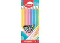 Карандаши в наборе цветные - 12цв. "Color'peps Pastel" (Maped)