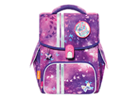 Рюкзак ортопедический д/девочек 36х31х19 см. "Jolly. Glittery Night" (TIGER)